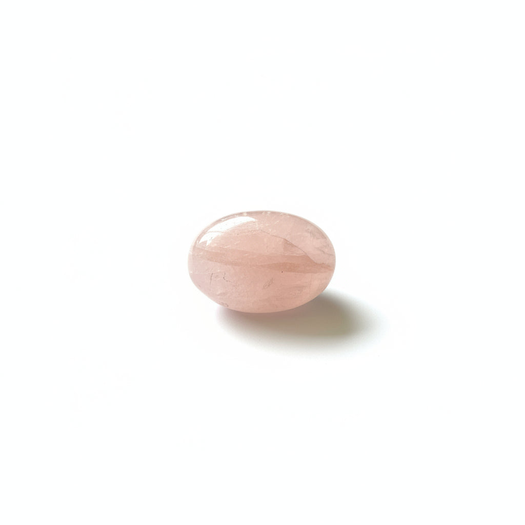 56g Rose Quartz Palm Stone