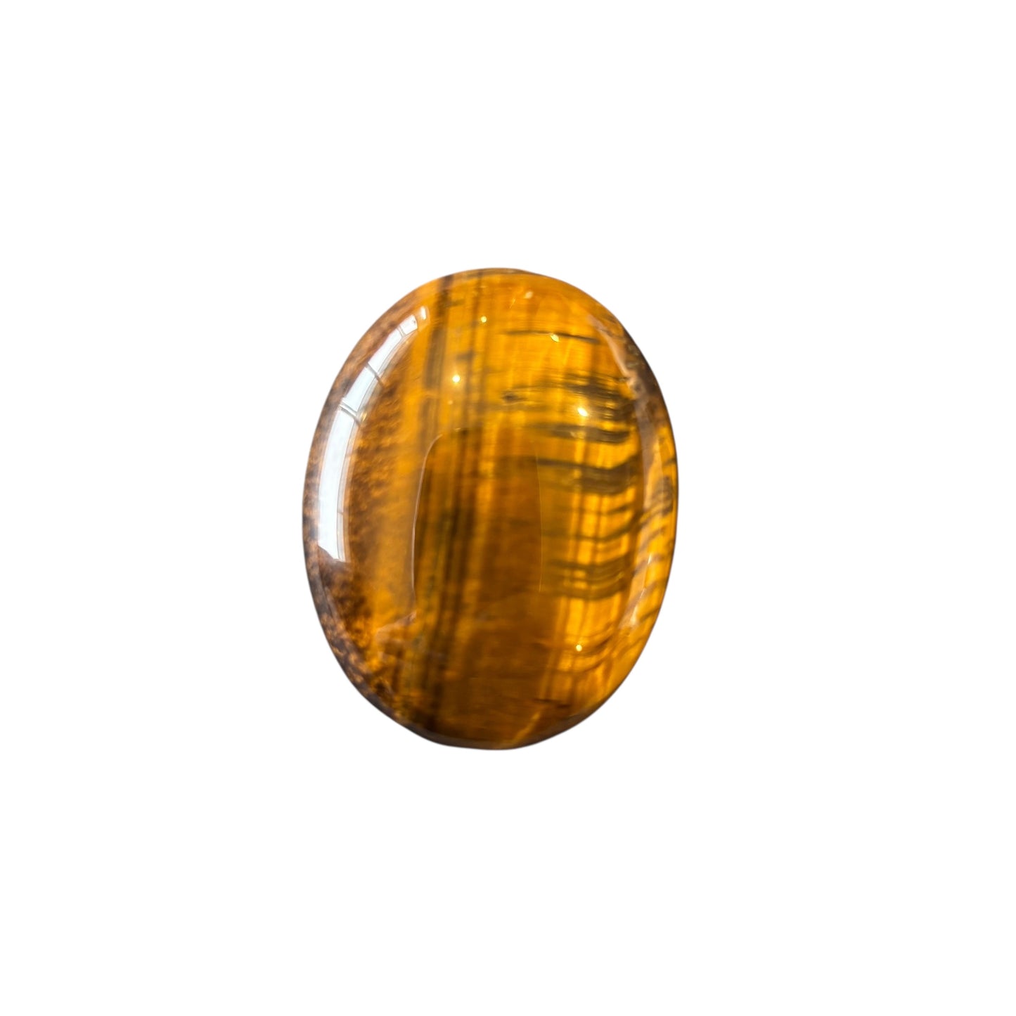 38g Tiger Eye Palm Stone