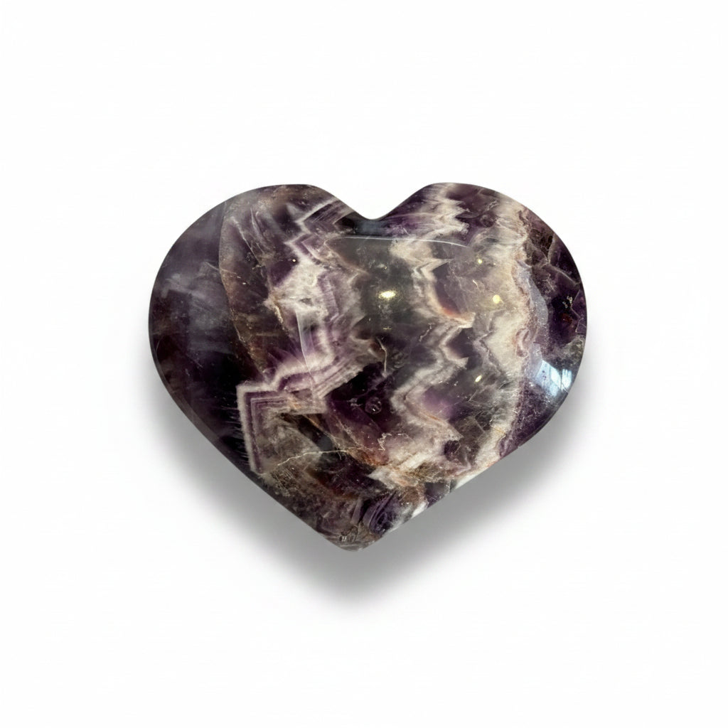 174g Dream Amethyst Heart