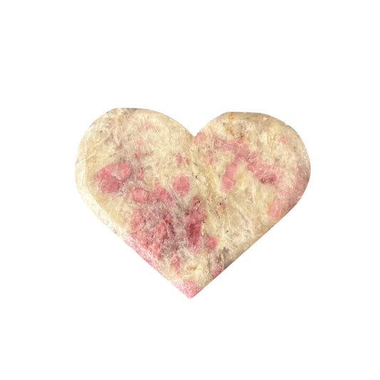 95g Pink Tourmaline Heart