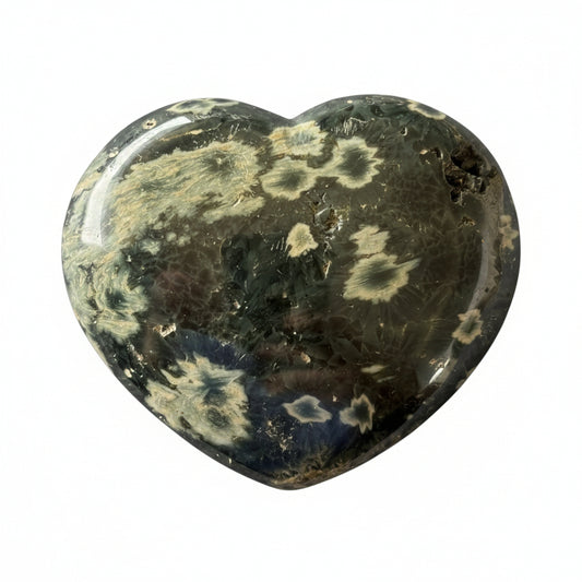 406g Ocean Jasper Heart