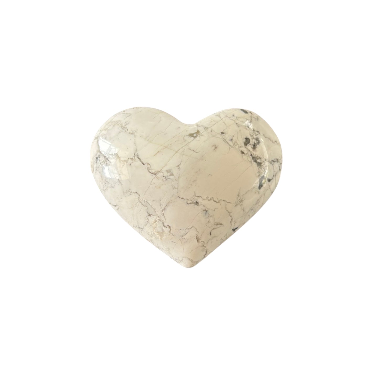 98g Howlite Heart