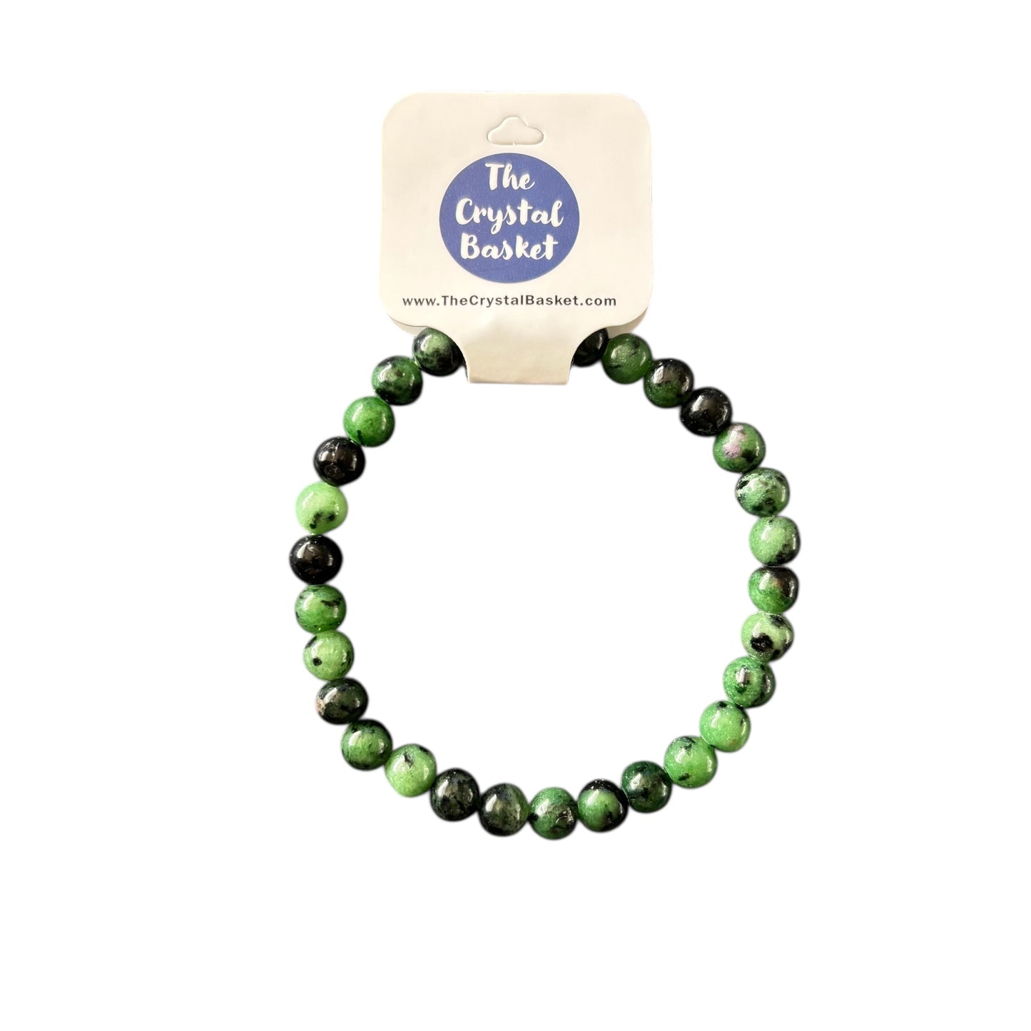 6mm Ruby Zoisite Bracelet