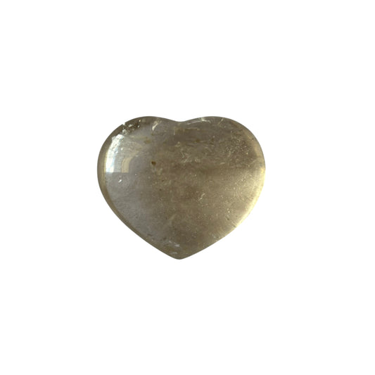 63g Clear Quartz Heart