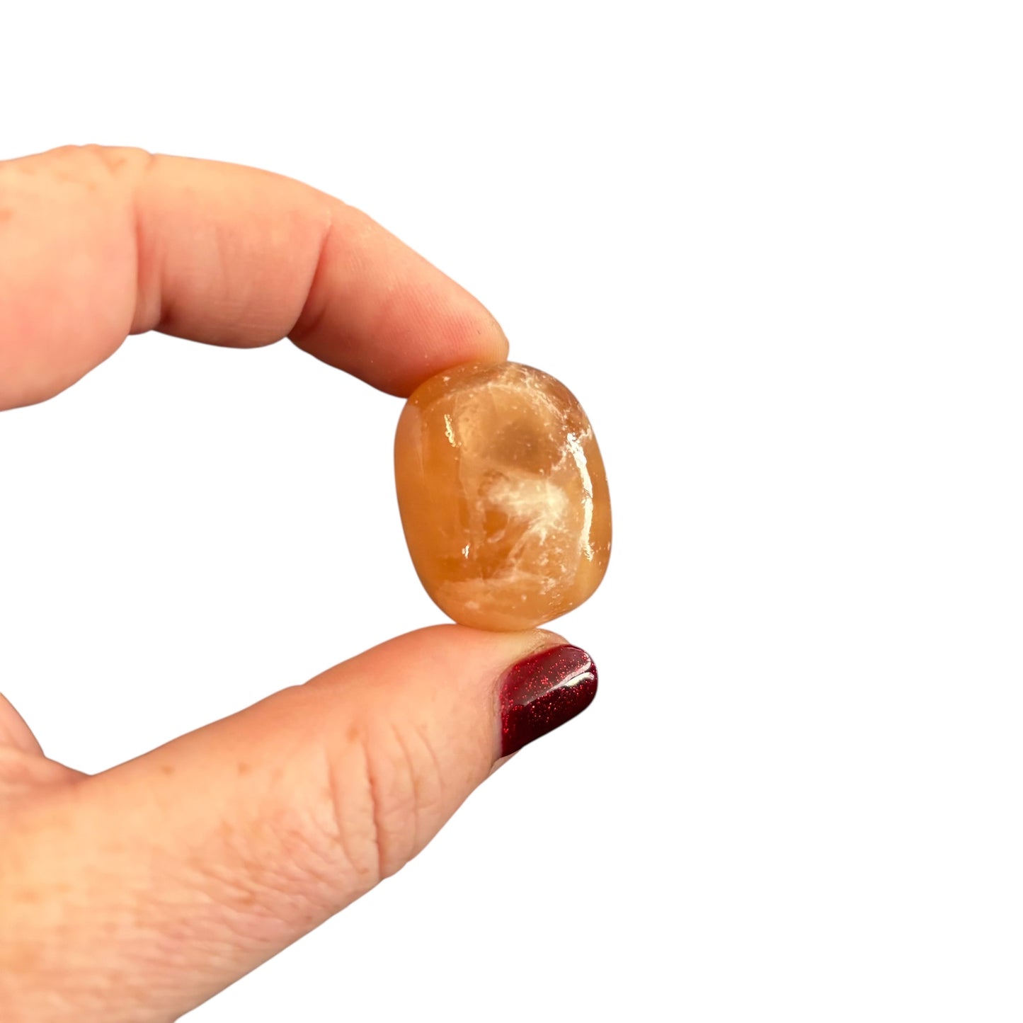 20-25g Honey Calcite Tumble