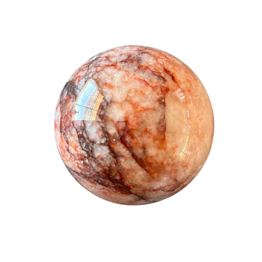 74mm Fire Quartz Sphere