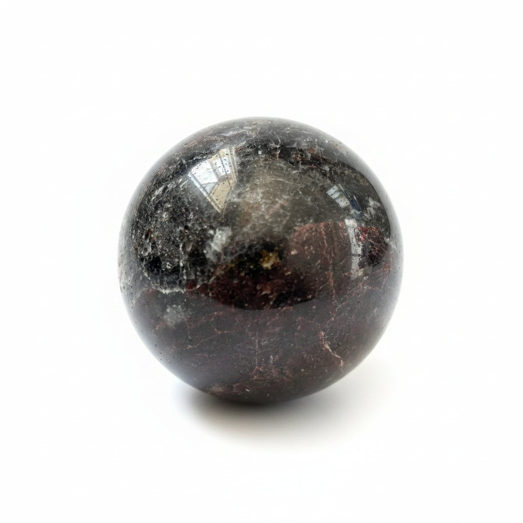 64mm Garnet Sphere