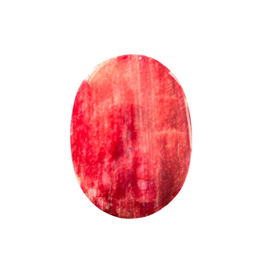78g Red Moonstone Palm Stone