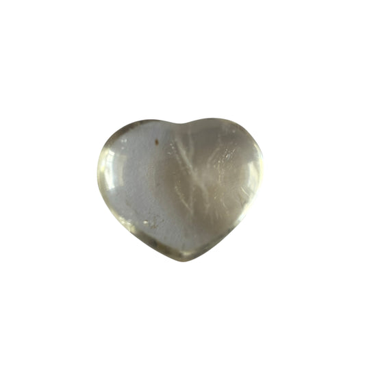 50g Clear Quartz Heart