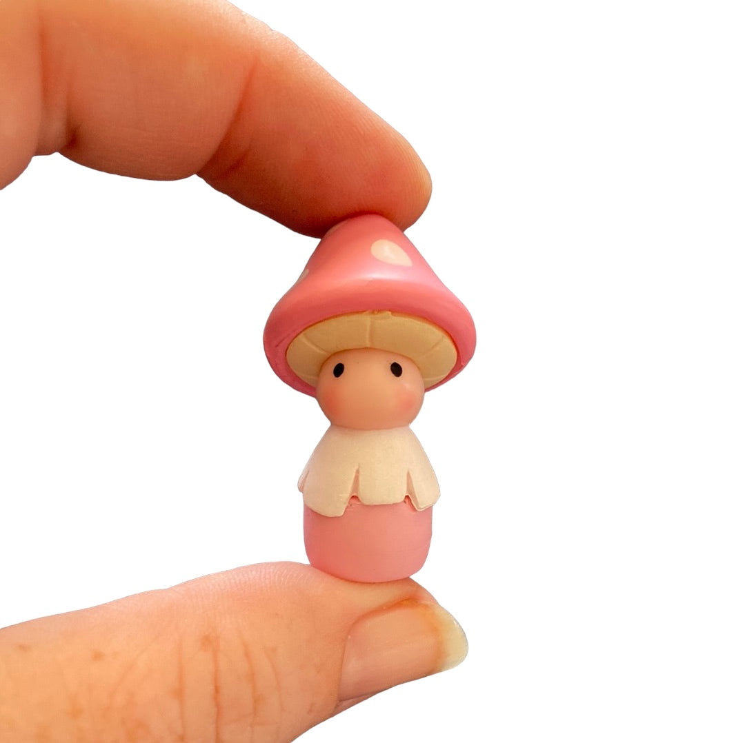 Pink Mushroom Doll