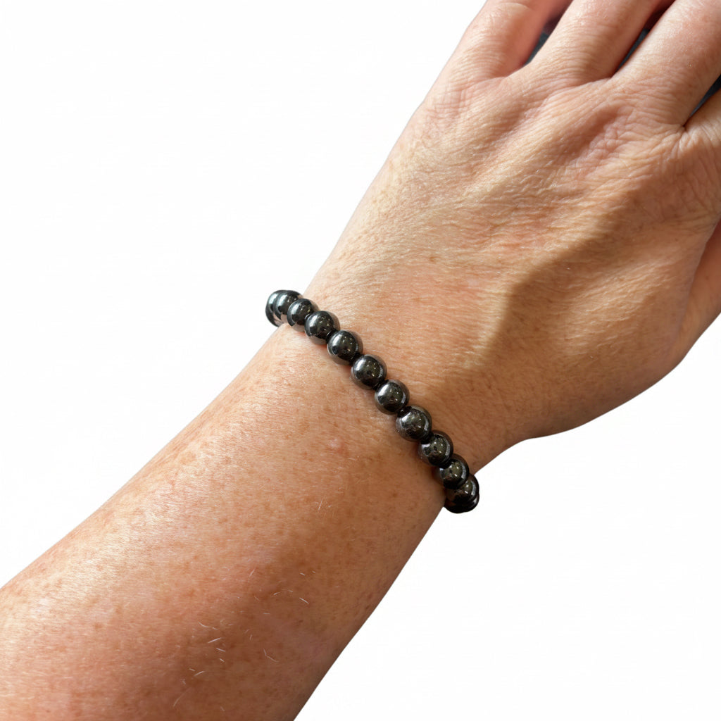 8mm Hematite Bracelet