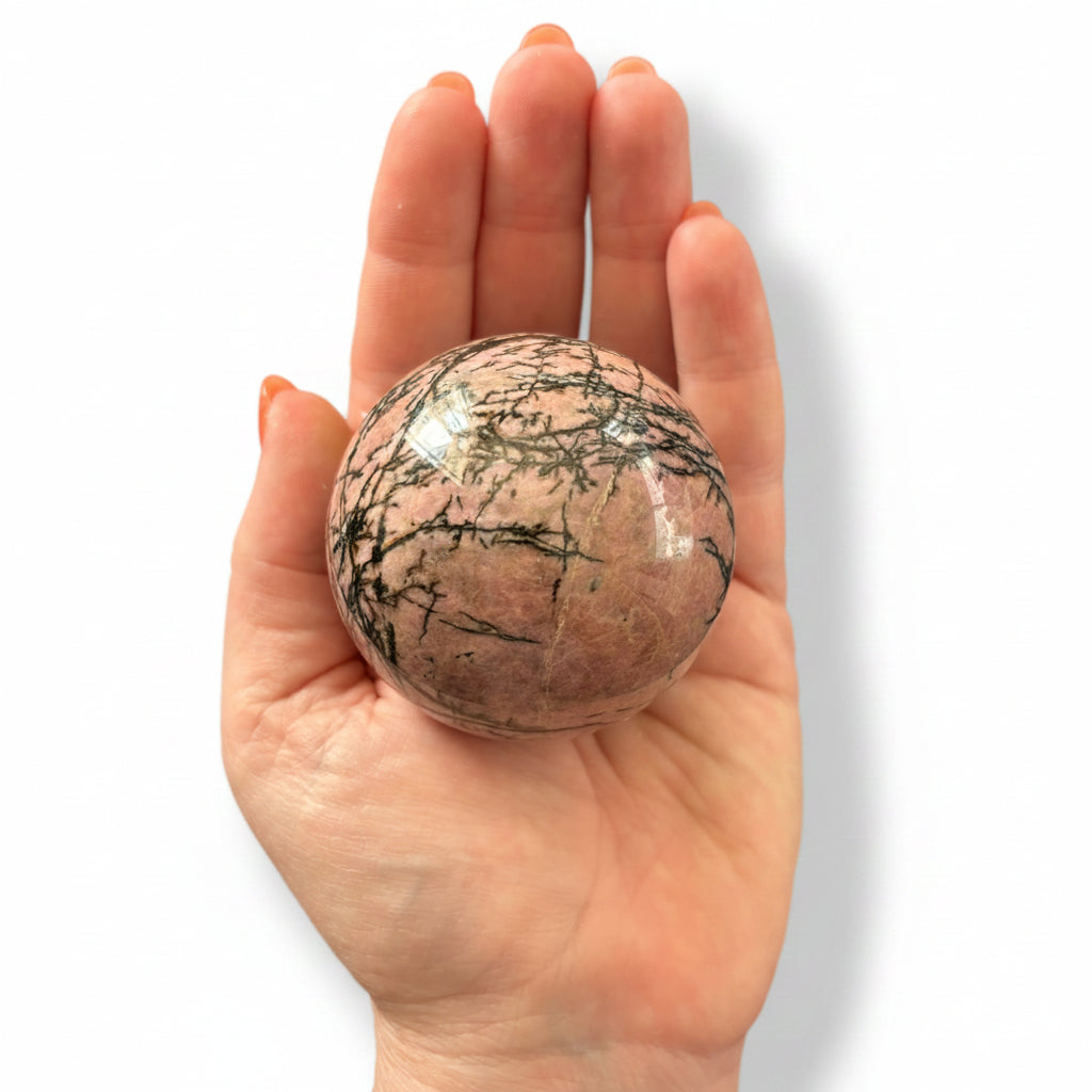 61mm Rhodonite Sphere