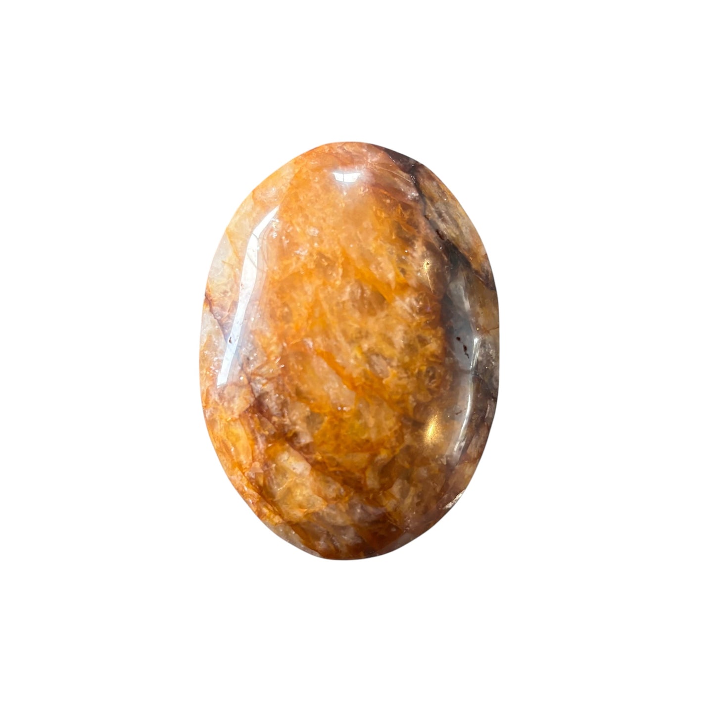 113g Golden Healer Palm Stone