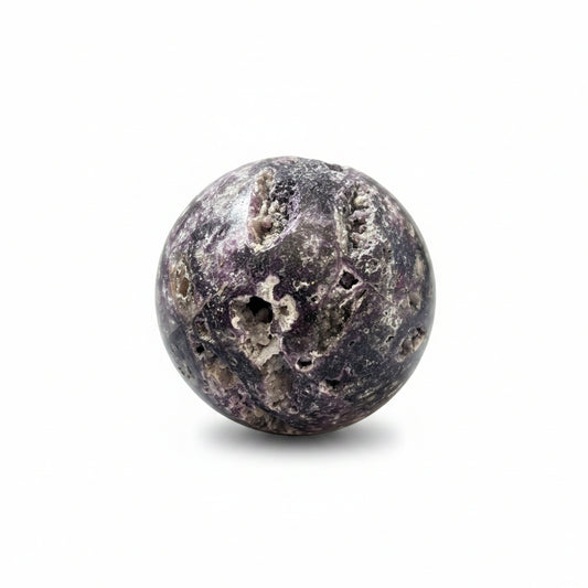 63mm Fluorite & Sphalerite Sphere