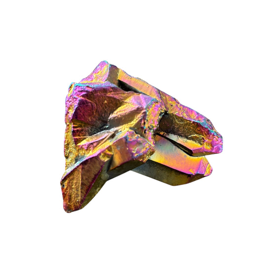 106g Titanium Aura Quartz Raw