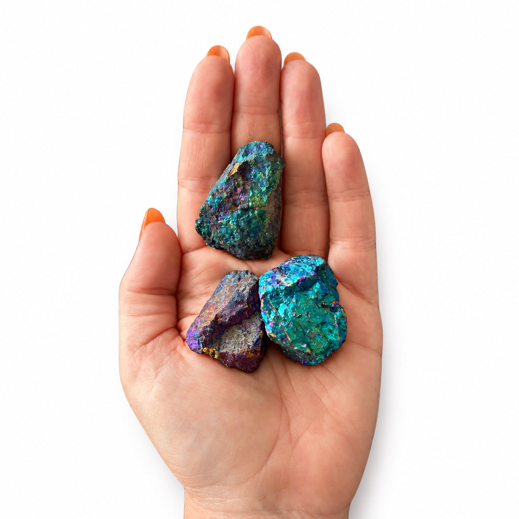 50-60g Iridescent Chalcopyrite Raw