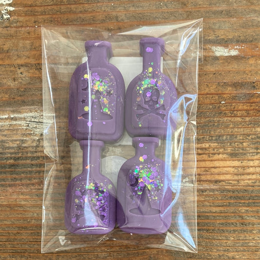 Witches Potion Bottles 4pc Wax Melt Bag