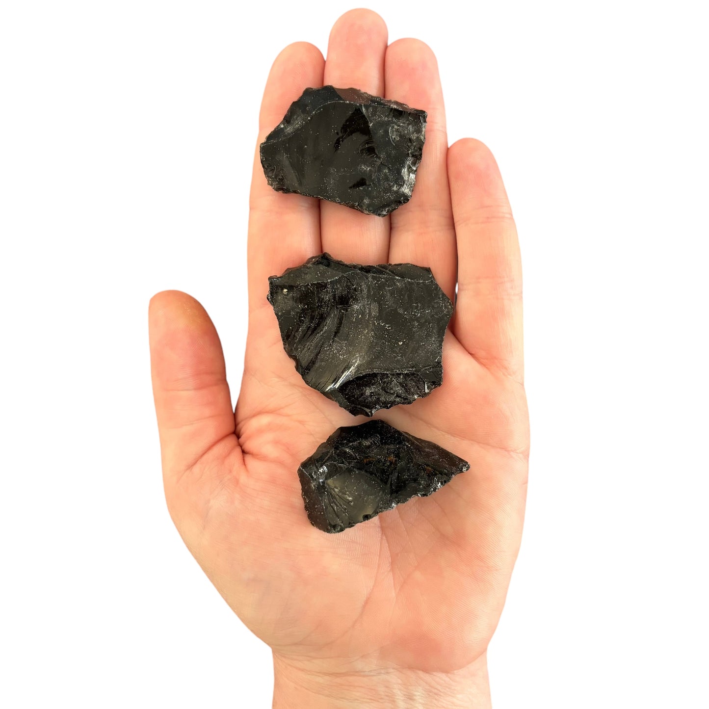 10-15g Black Obsidian Raw