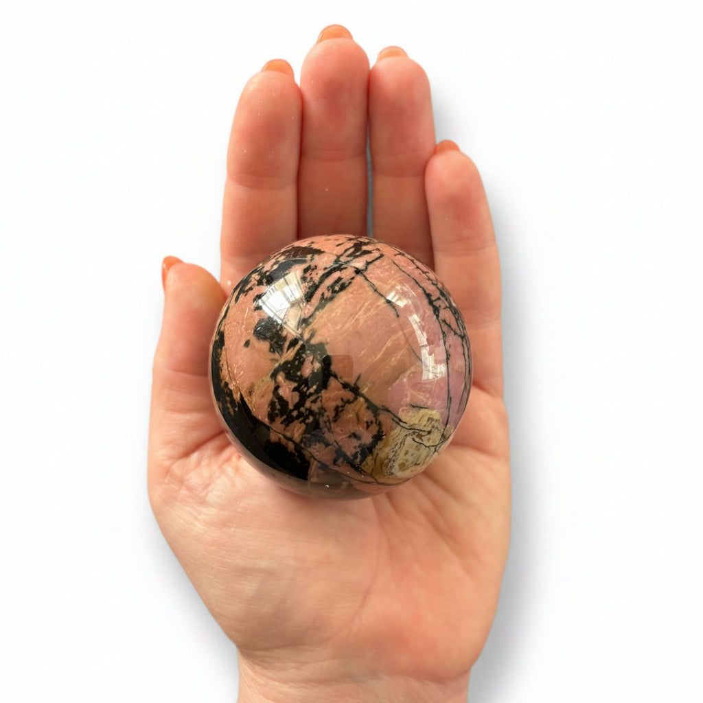 62mm Rhodonite Sphere