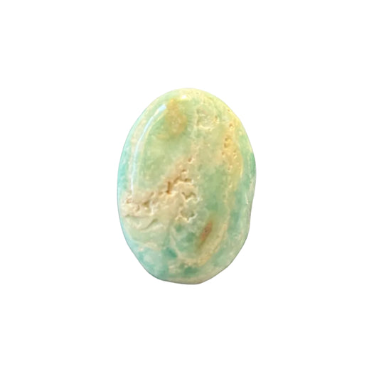 60g Blue Aragonite Palm Stone