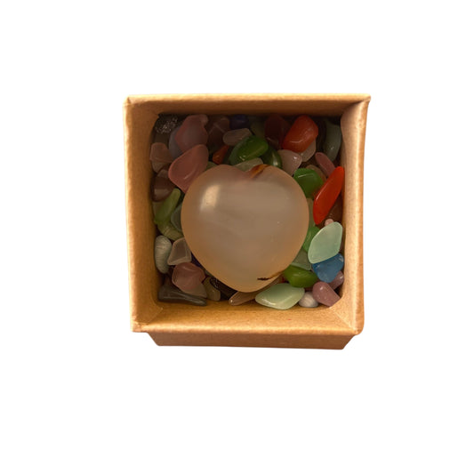 Agate Heart Gift Pack