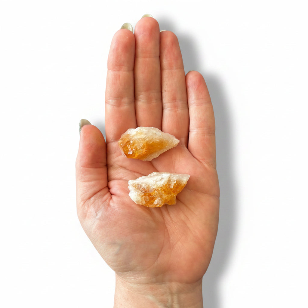 15-20g Heat Treated Amethyst Citrine Raw