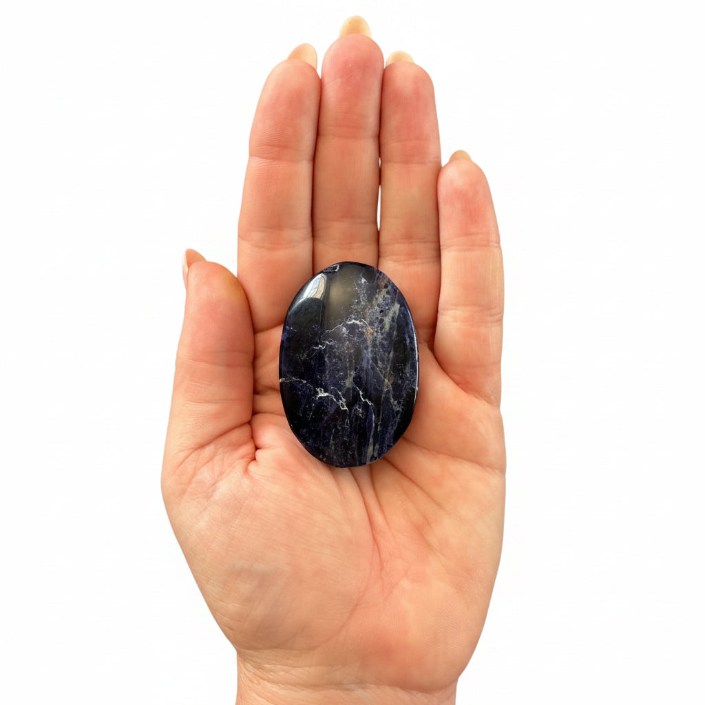 60g Sodalite Palm Stone