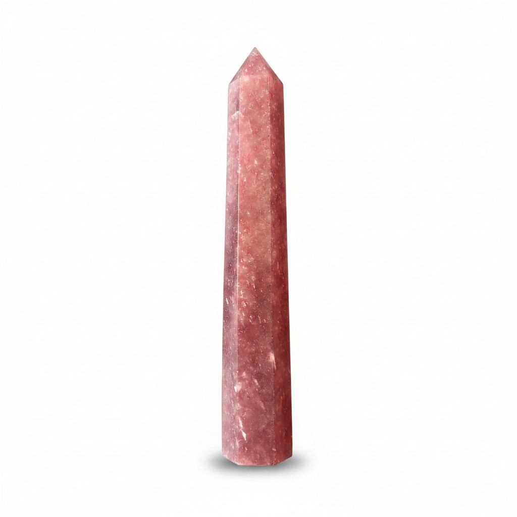 169mm Strawberry Quartz Point
