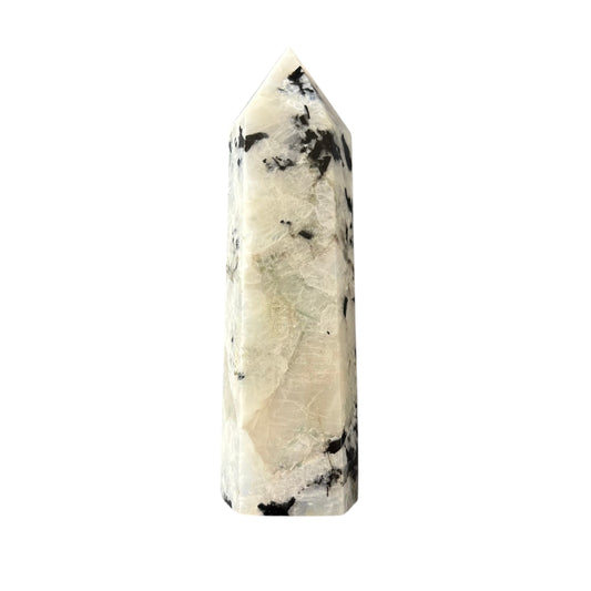 130mm White Moonstone Point