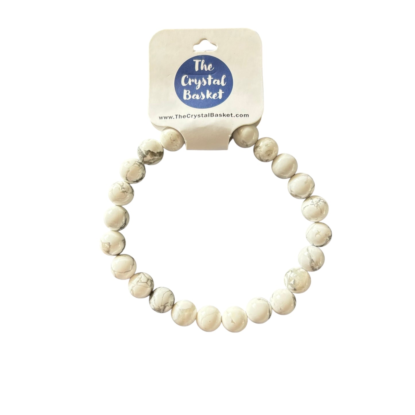 8mm Howlite Bracelet