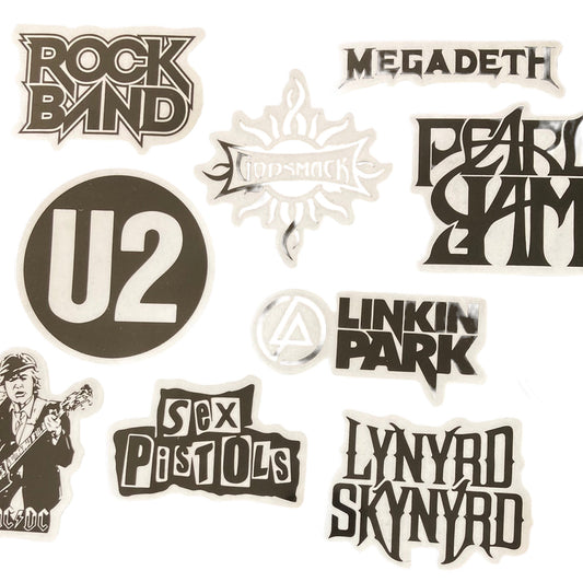 Rock Band 10pc Bag of Stickers