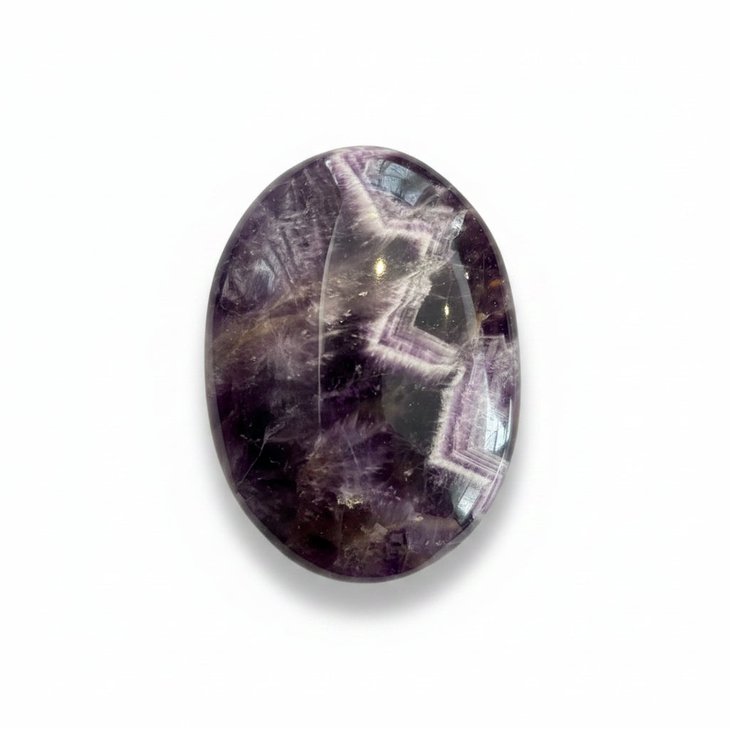 132g Dream Amethyst Palm Stone