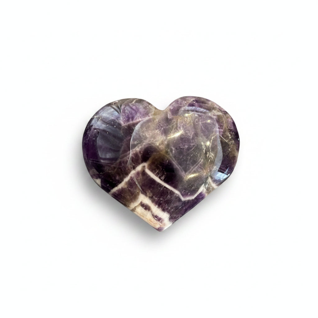 118g Dream Amethyst Heart