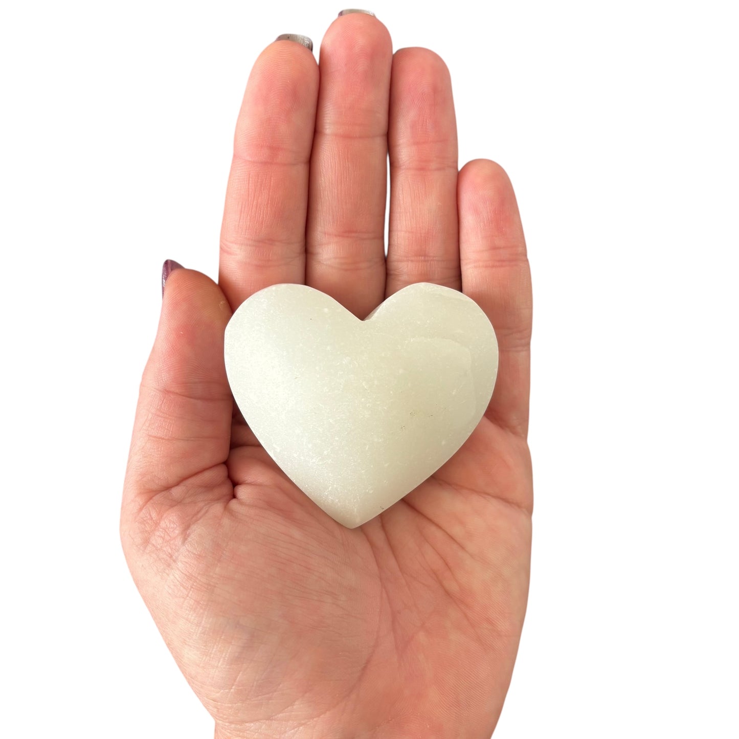 119g White Jade Heart