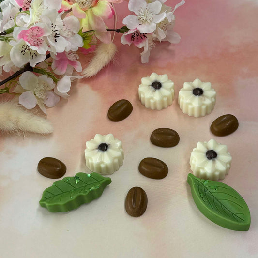 Coffee Flower & Vanilla Shapes Wax Melt Bag