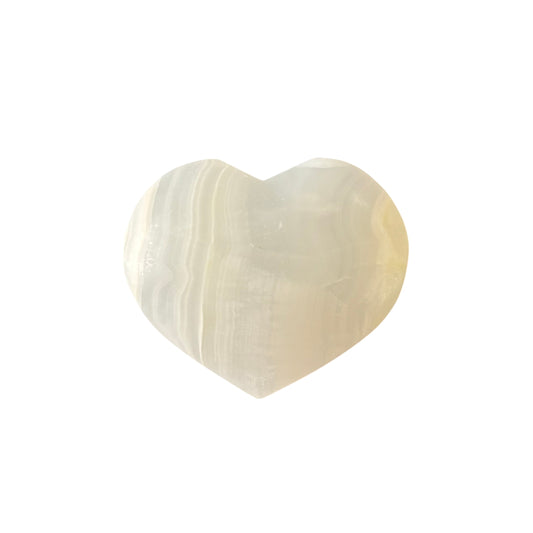 152g White Jade Heart