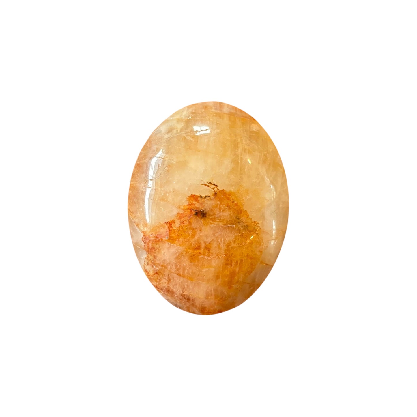 98g Golden Healer Palm Stone