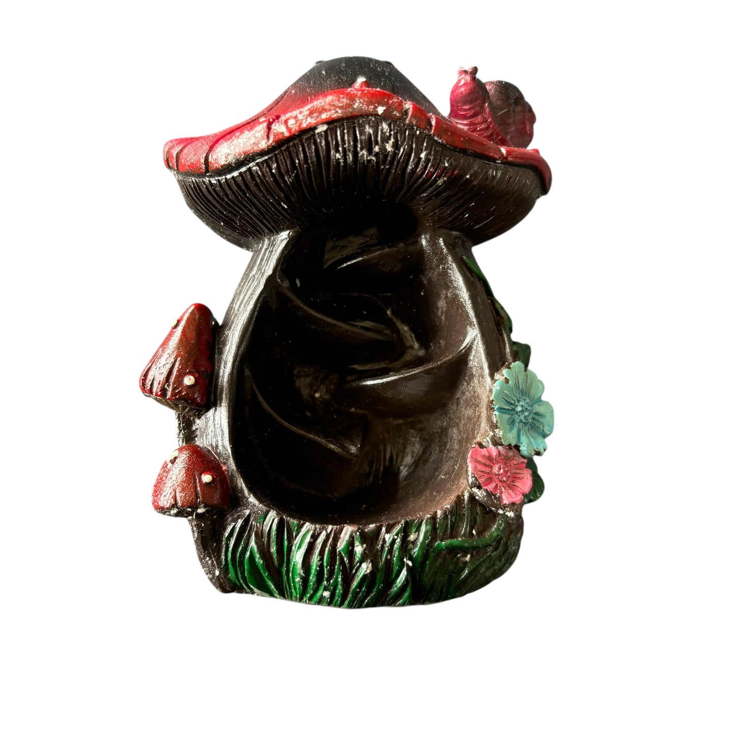 Waterfall Mushrooms Incense Burner
