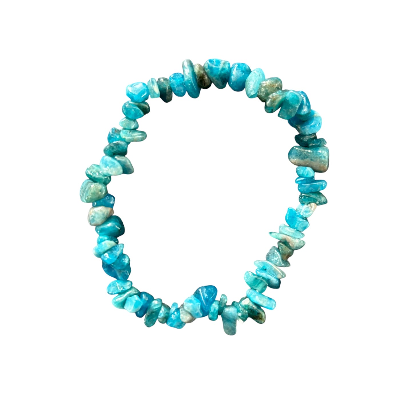 Blue Apatite Chip Bracelet