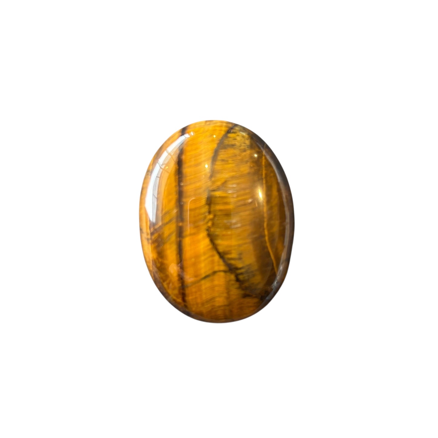 34g Tiger Eye Palm Stone
