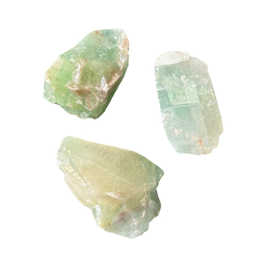 50-60g Green Calcite Raw