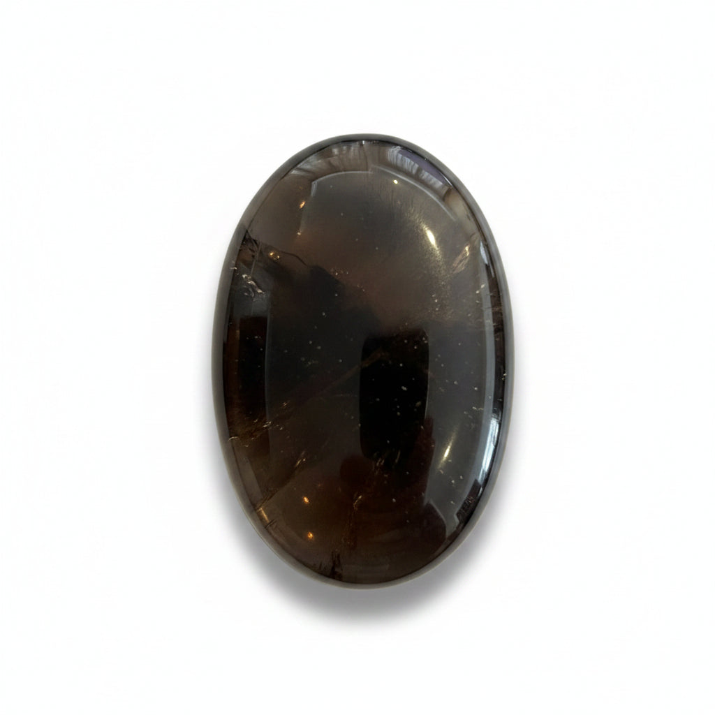 122g Smokey Quartz Palm Stone