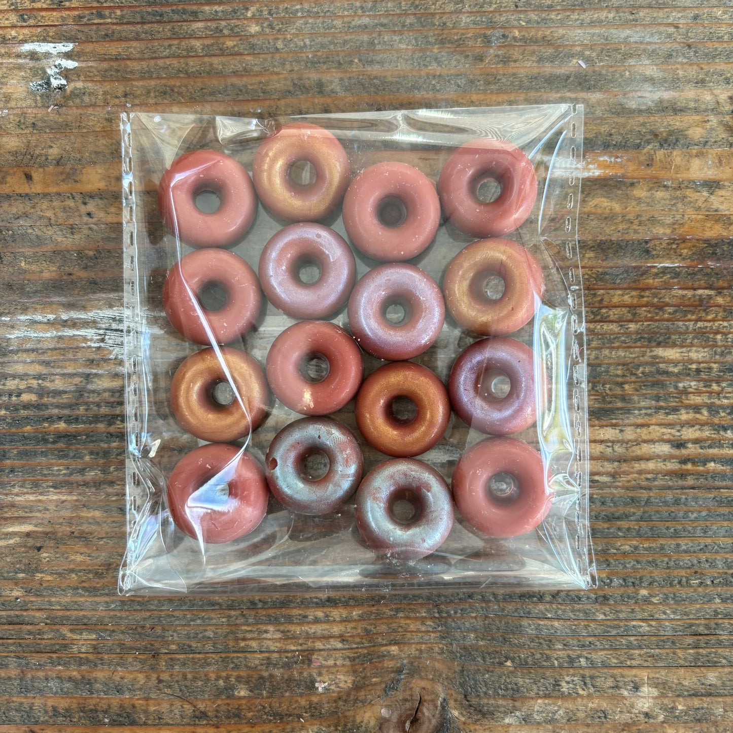 Cinnamon Sugar Swirl shapes Wax Melt Bag