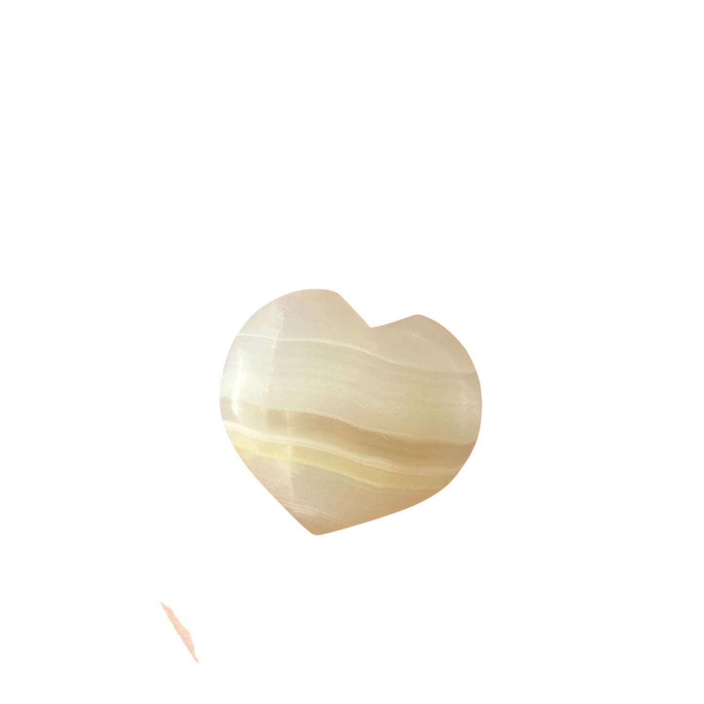 145g White Jade Heart