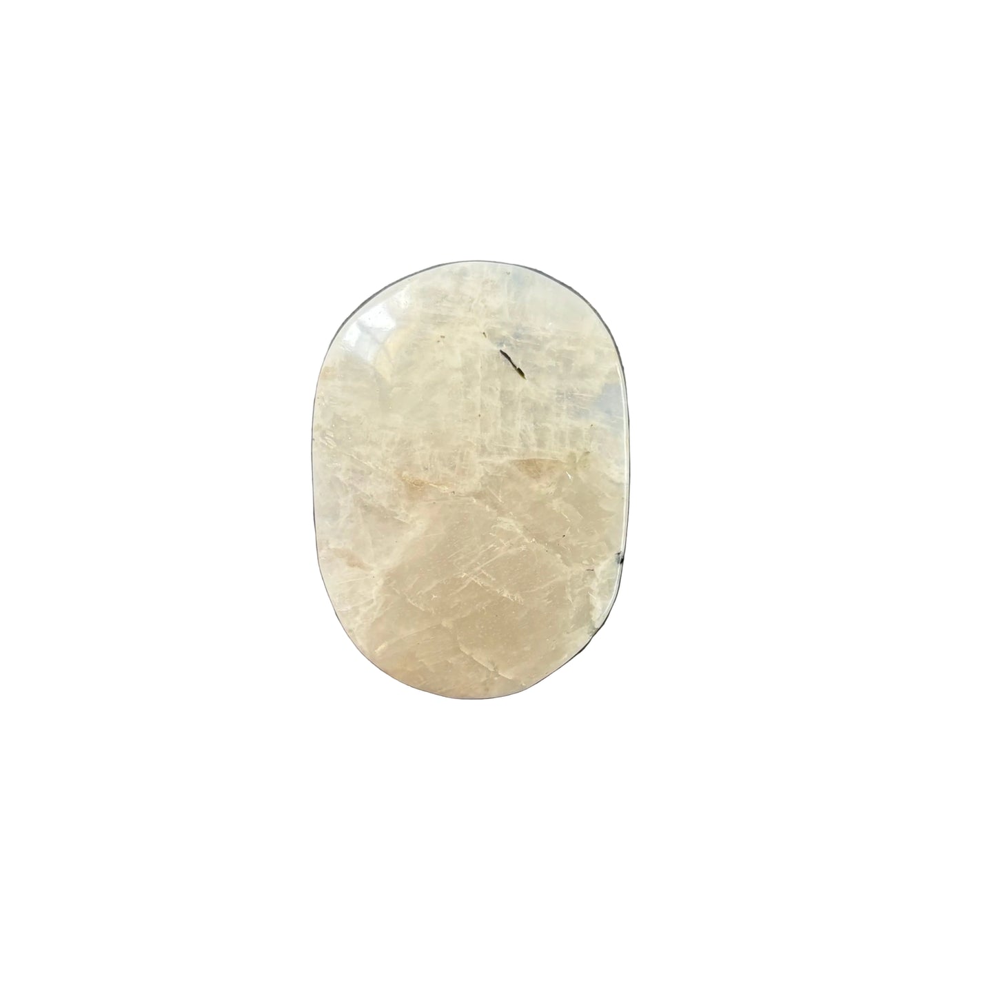 68g Rainbow Moonstone Palm Stone