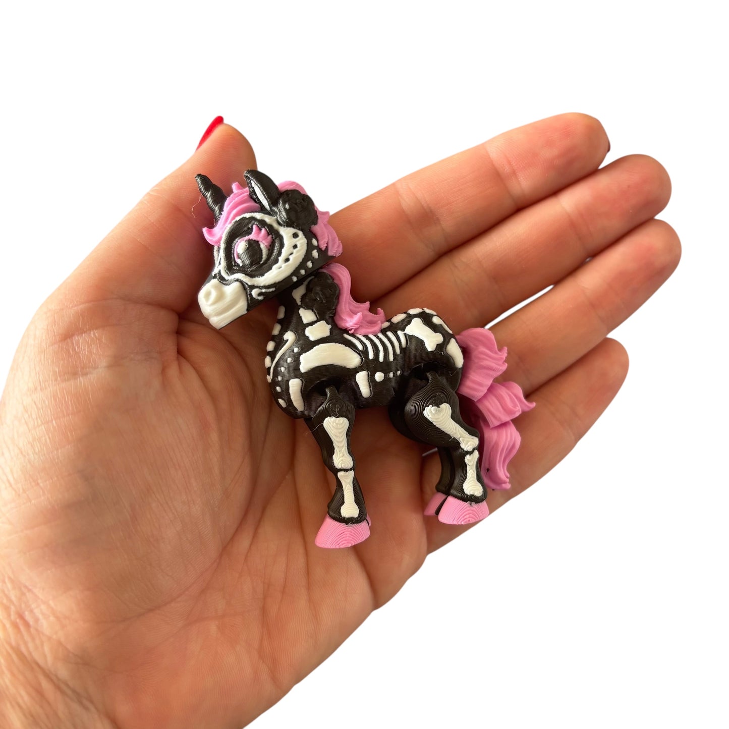 3D Printed Skeleton Unicorn