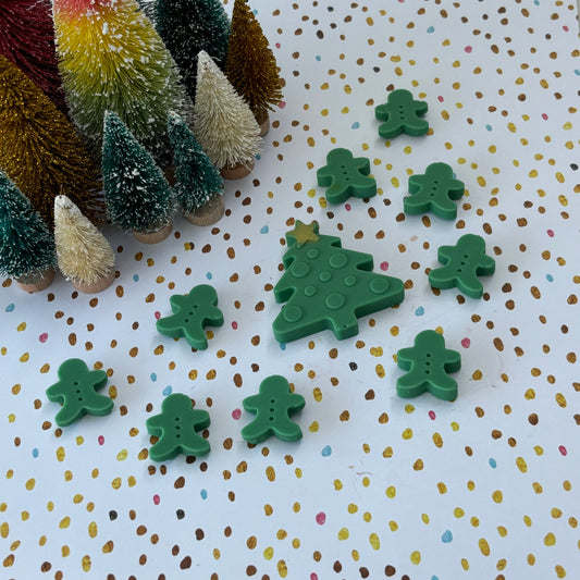 Xmas Trees shapes Wax Melt Bag