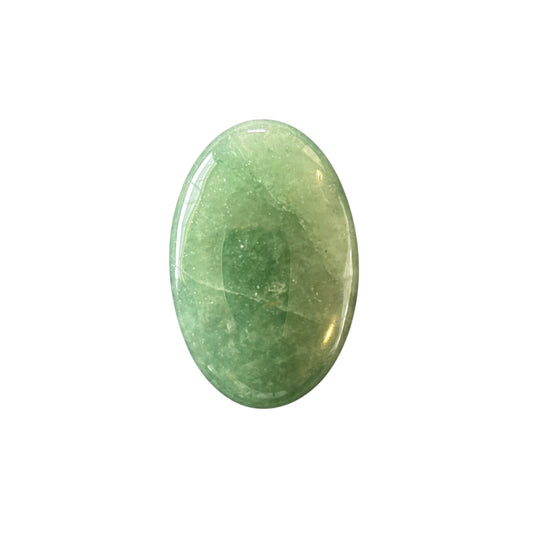 51g Green Strawberry Quartz Palm Stone