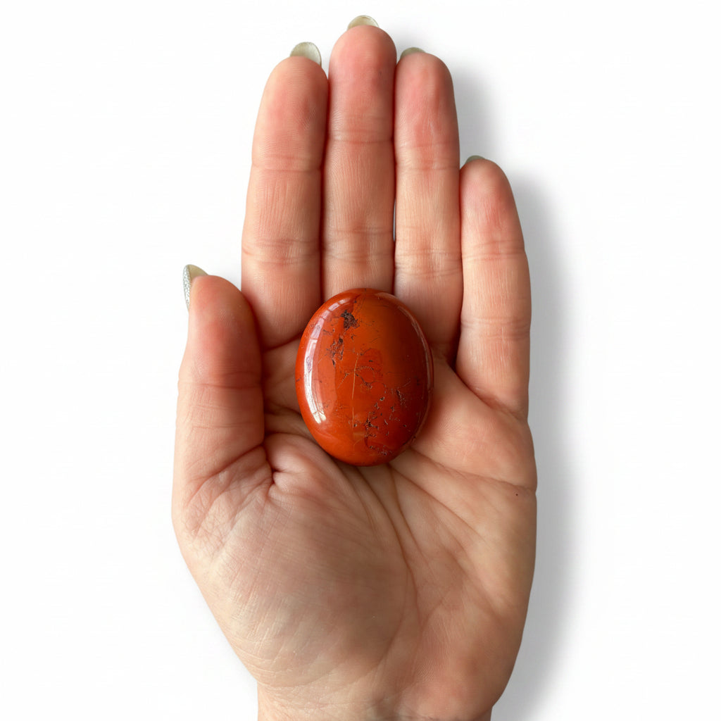 40g Red Jasper Palm Stone