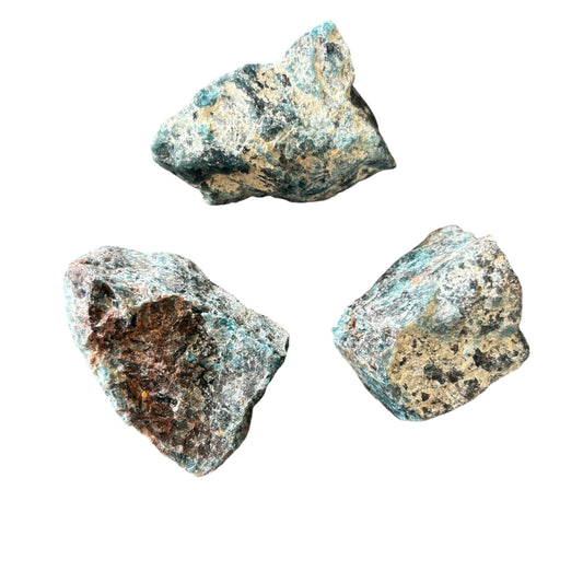 50-60g Blue Apatite Raw